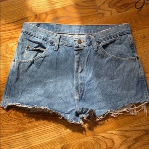 Vintage Wrangler Cutoff Denim Shorts